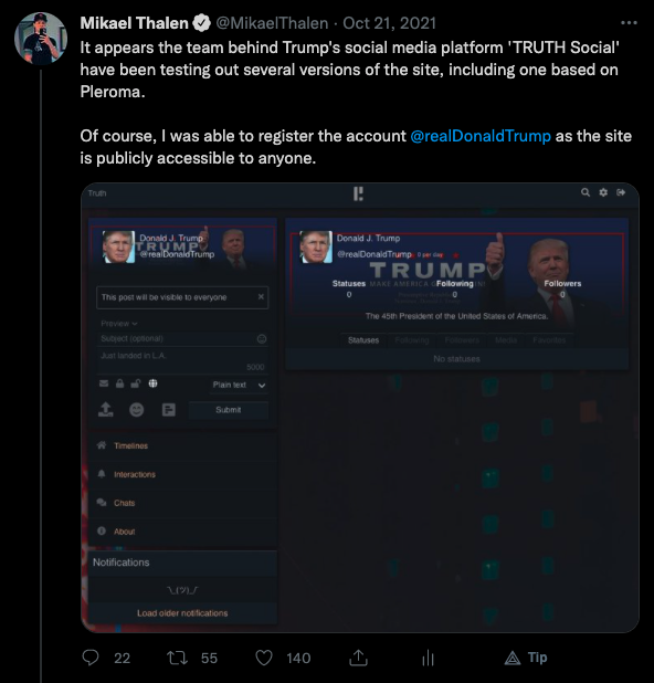 Mikael Thalen tweet media