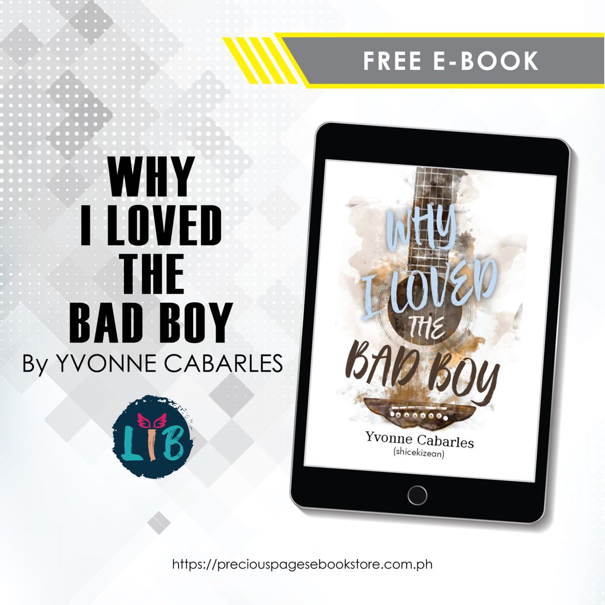 LIBOfficialPage's tweet photo. π
πππ π-ππππβΌ Get this free e-book from the Precious Pages e-Bookstore.
Why I Loved The Bad Boy
Yvonne Cabarles (shicekizean) π
Get this ebook here: https://t.co/sRIKHSbK7u
#FreeEbook #LIB #PreciousiReader #LifeIsBeutiful https://t.co/EnH8RzrnX0