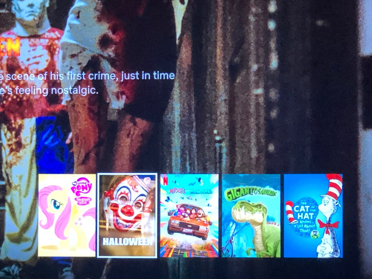 TheQuePastas's tweet photo. Netflix algorithm is wild tonight. https://t.co/Y0BtLEuAdS