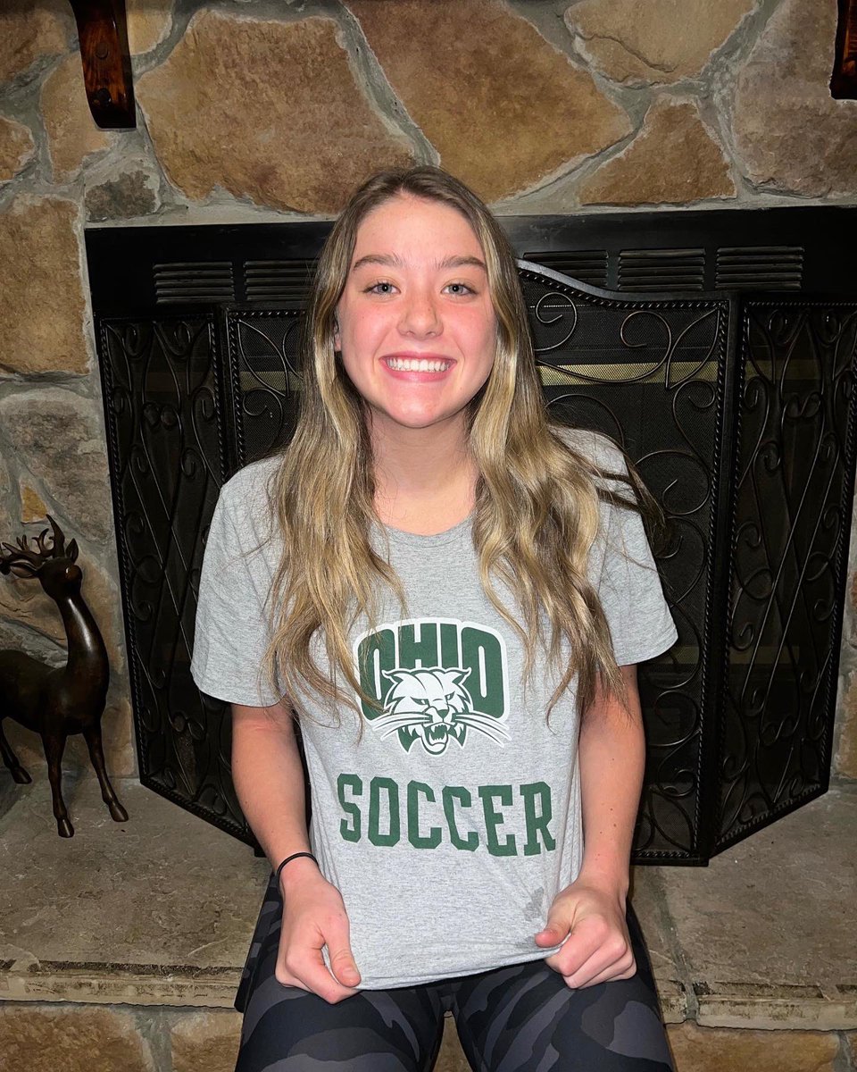 anna3burchett's tweet photo. After lots of thought and conversation with an awesome coach, I’m happy to say I am officially committed to play D1 soccer and continue my academic career at Ohio University! Thanks so much to all the coaches and teammates that have helped me reach this milestone!  Go Bobcats!!!! https://t.co/oWASjsJr6o