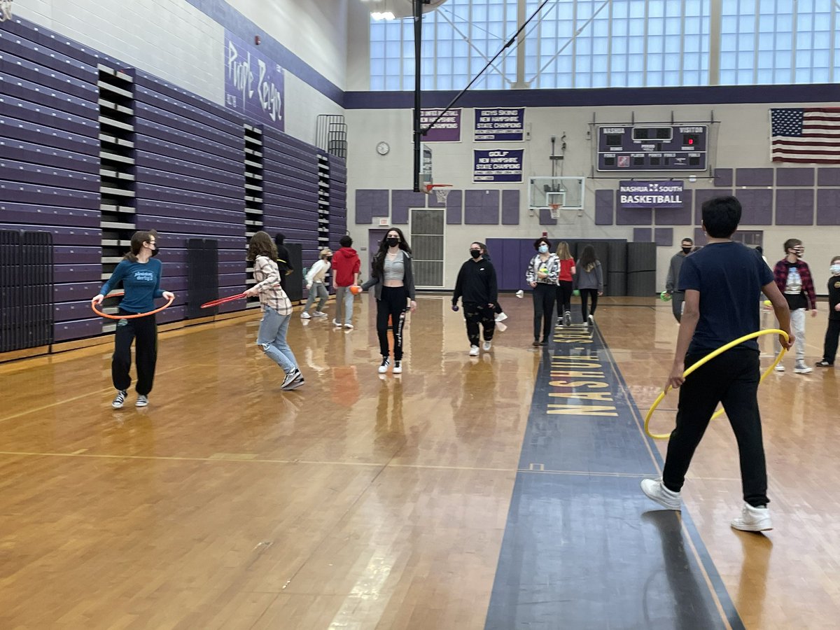 NSDWellness's tweet photo. Newly implemented Space Invaders Warm-up game from South PE classes from this past Friday! https://t.co/DUWsb9eHqa