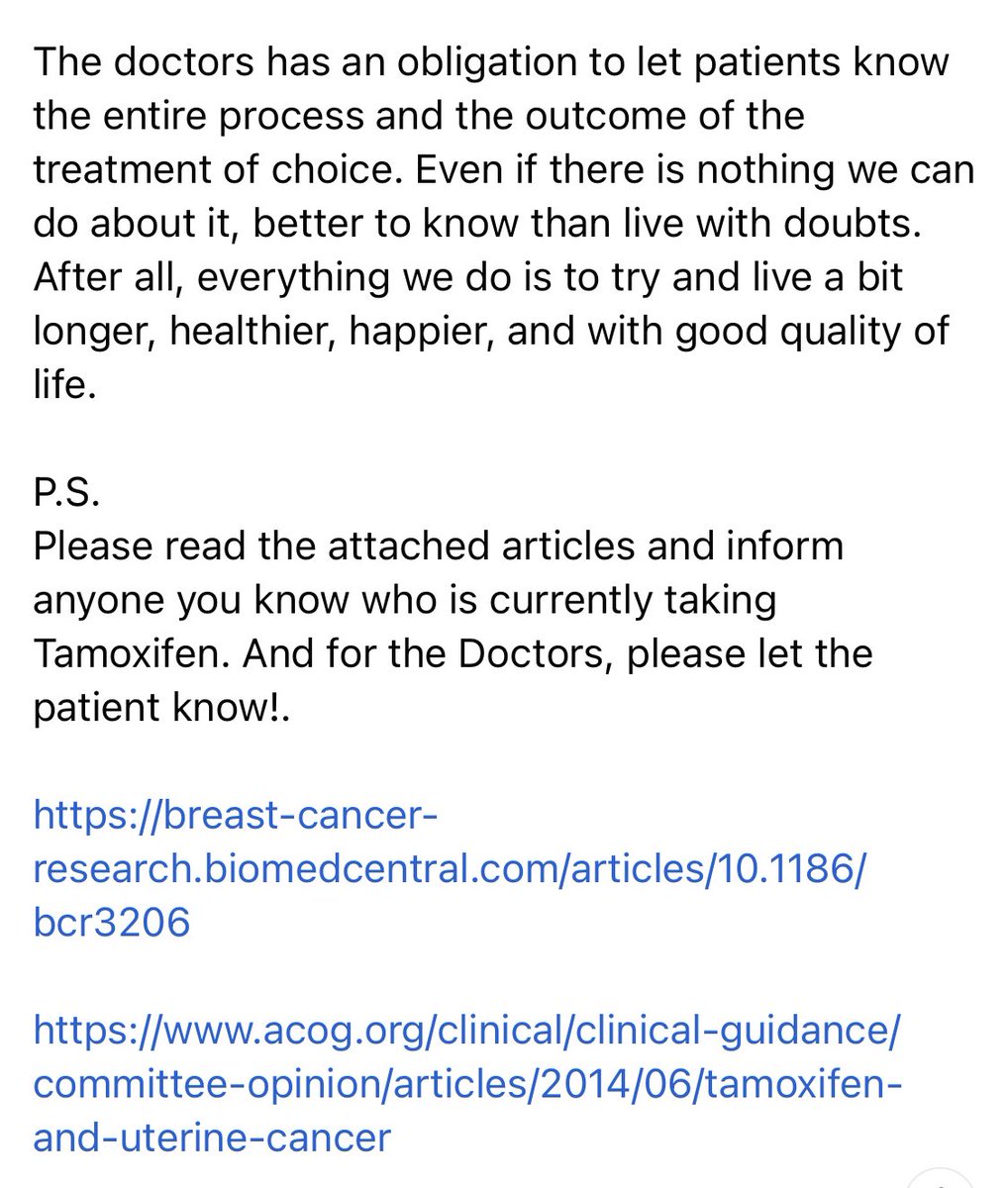 My Aunt passed away in Jan this year in #SriLanka after a courageous battle with #cancer. She was treated by the best specialists &amp; was able to afford private medical care. She was 65, &amp; had more time to live. This is a message from my cousin. I urge everyone to read this. #LKA