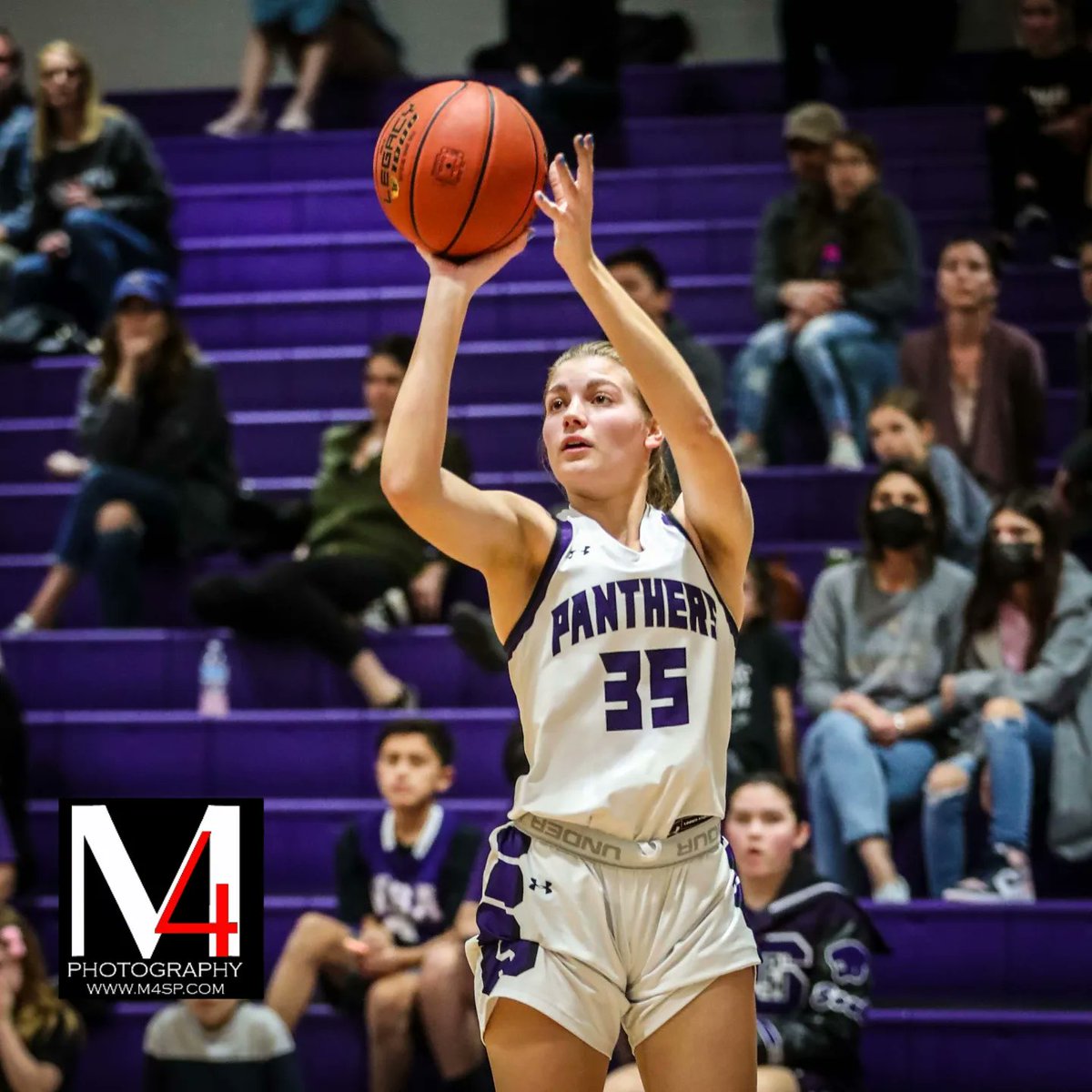 M4Photography_'s tweet photo. After a competitive first half, the Lady Panthers cruise to an easy win over NKC. Another great halftime performance from the Pantherettes! A great way to finish out the last regular season home game! @PHS_GBasketball https://t.co/mwRORntMMf
