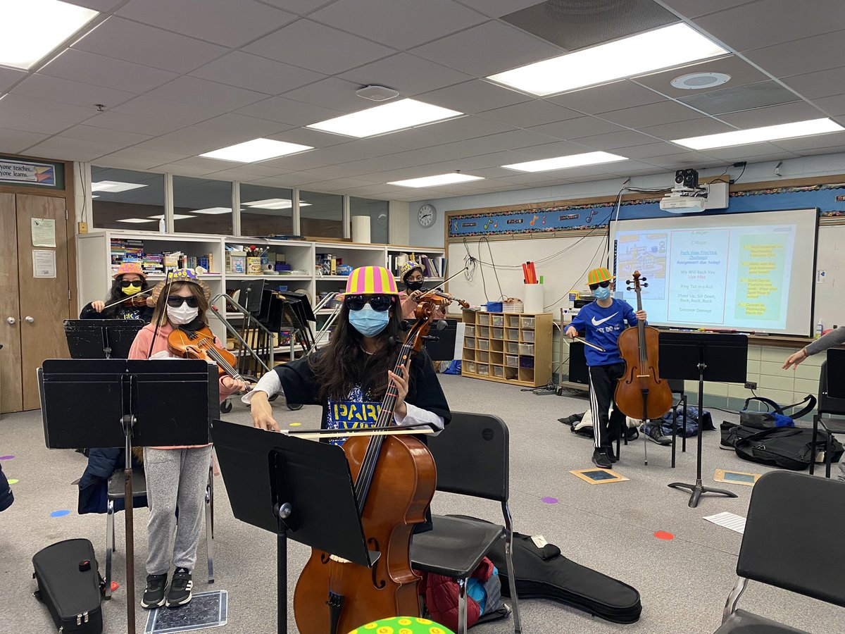 PVOrch's tweet photo. Fun in Intermediate Orchestra! https://t.co/A2kkpBR9Jz