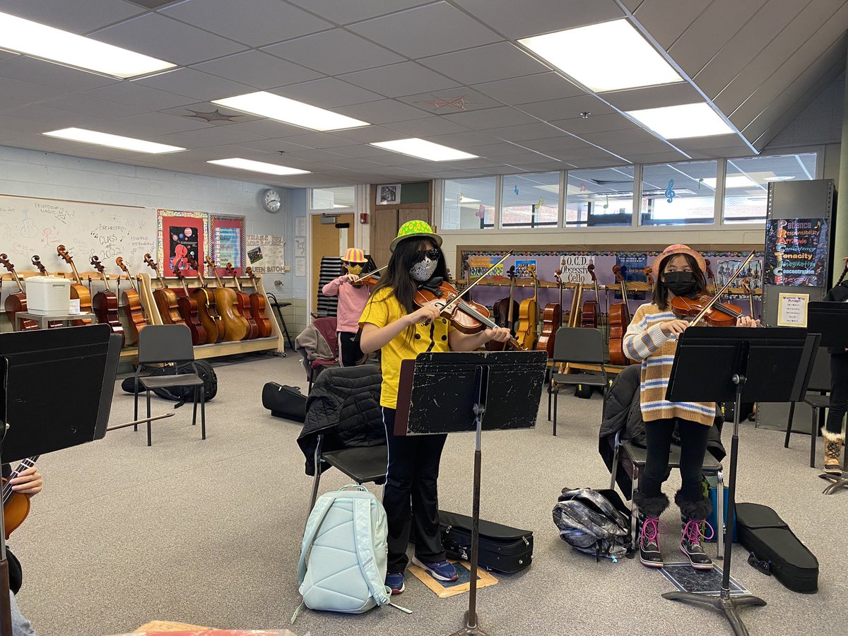 PVOrch's tweet photo. Fun in Intermediate Orchestra! https://t.co/A2kkpBR9Jz