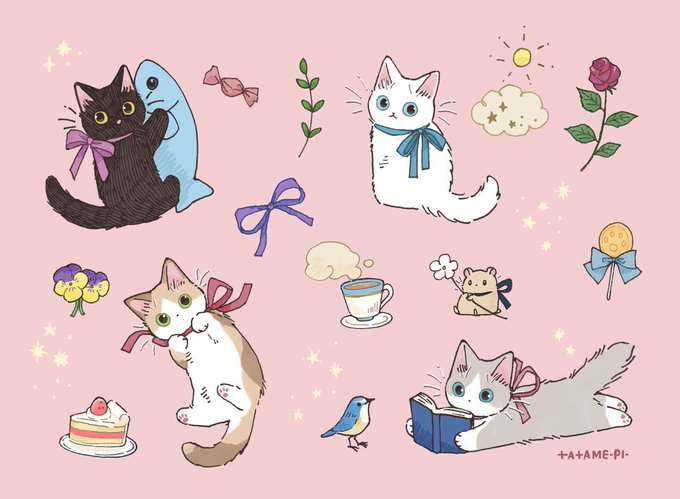 「白い猫」のTwitter画像/イラスト(古い順｜RT&Fav:50)｜21ページ目