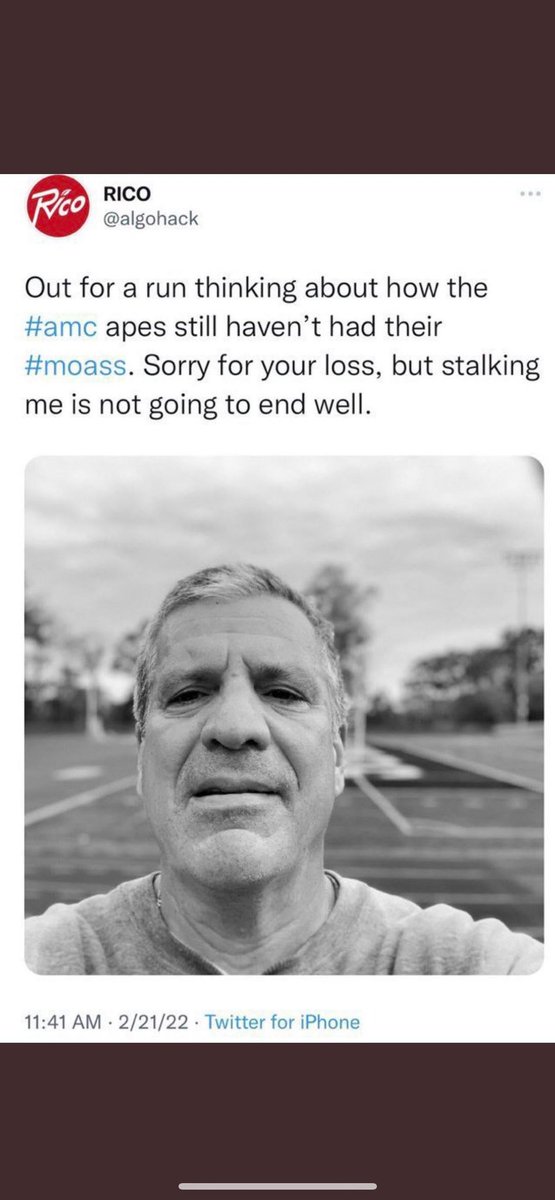 TAqcan's tweet photo. BREAKING - in true “boomer on Twitter” fashion, assparino just doxxed himself as @algohack , it appears like Gasparino forgot to switch Twitter accounts before posting this .. GOT EM (from u/azidesandamides on reddit). Insider trading ? @CGasparino you're going down $AMC #AMC https://t.co/84ZjRMq42b