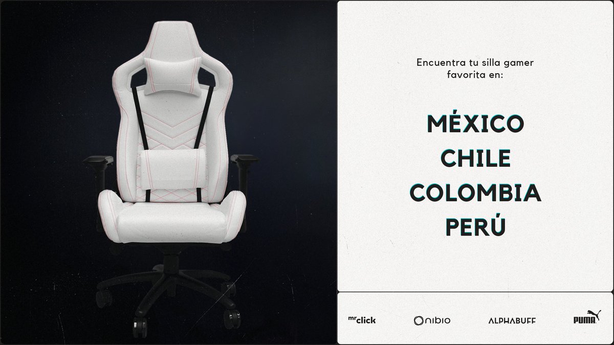 allknightsla's tweet photo. Encuentra tu silla #NIBIO favorita a través #MrClick en cualquiera de estos cuatro países: Colombia 🇨🇴, México 🇲🇽, Perú 🇵🇪, Chile 🇨🇱. ✨

Aprovecha los descuentos y disfruta de la mayor comodidad. ✅

#BeAKnight ⚔️ | #StayAK 🐉 | #ViveSmart ✨ https://t.co/cR1NYWm4p0