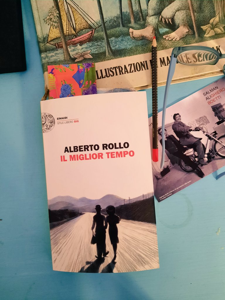 zitadazzi's tweet photo. "Ho una strana paura che sconfina nella vertigine"
#albertorollo Il miglior tempo, il libro che ci vuole ora
@Einaudieditore @reppomanuno https://t.co/38ovLRoxtQ