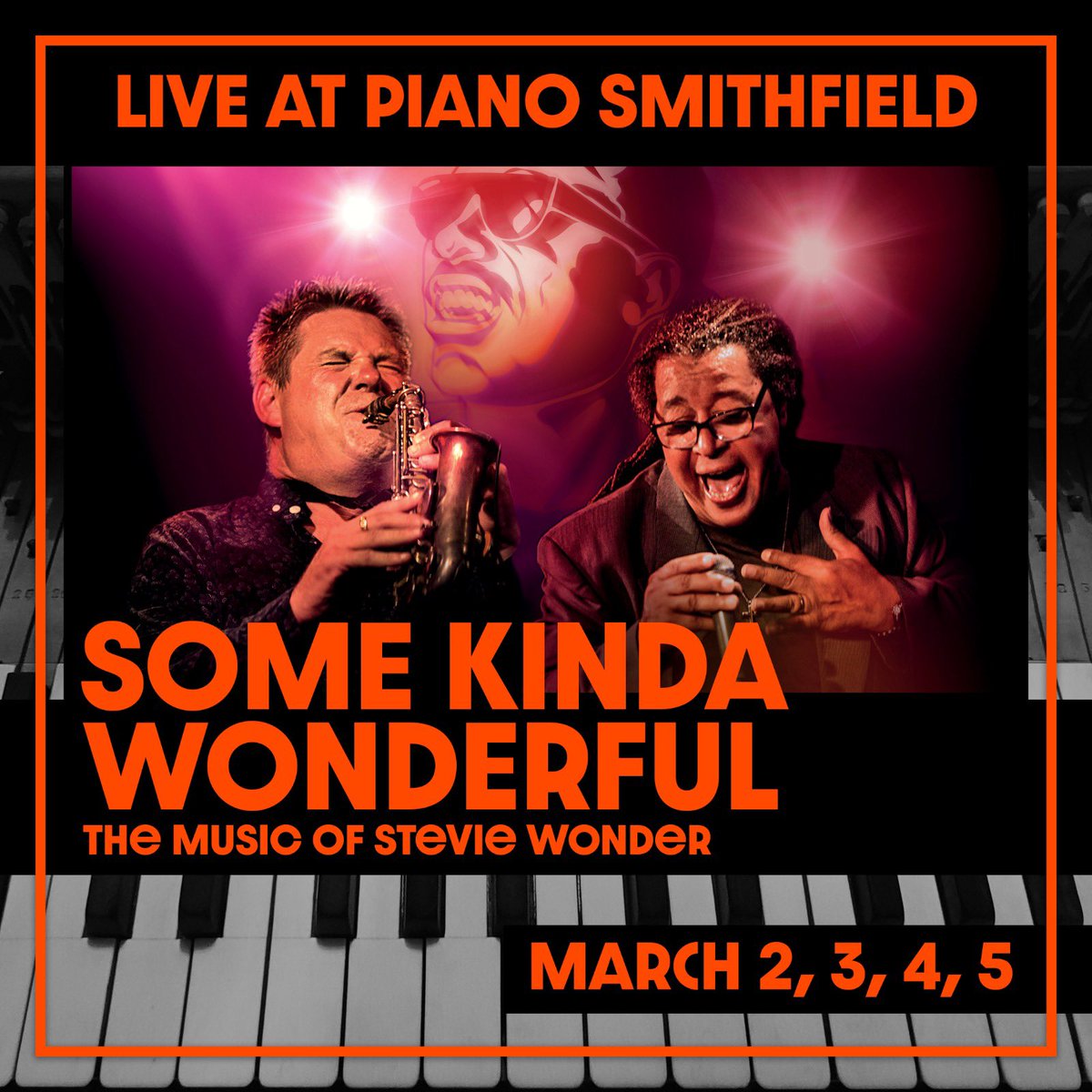Derek Nash (@dereknashsax) on Twitter photo 4 night London residency for <a href="/Some_Kinda_Wond/">Some Kinda Wonderful</a>-The music of Stevie Wonder at a hot new venue <a href="/pianosmithfield/">Pianosmithfield</a>
2nd - 5th March you can dance, sing and immerse yourself in all things Stevie Wonder Press say:Piano Smithfield is a 5-stars venue I would urge you to visit <a href="/McCallaMusic/">NoelMcCallaMusic</a> 4 night London residency for <a href="/Some_Kinda_Wond/">Some Kinda Wonderful</a>-The music of Stevie Wonder at a hot new venue <a href="/pianosmithfield/">Pianosmithfield</a>
2nd - 5th March you can dance, sing and immerse yourself in all things Stevie Wonder Press say:Piano Smithfield is a 5-stars venue I would urge you to visit <a href="/McCallaMusic/">NoelMcCallaMusic</a>