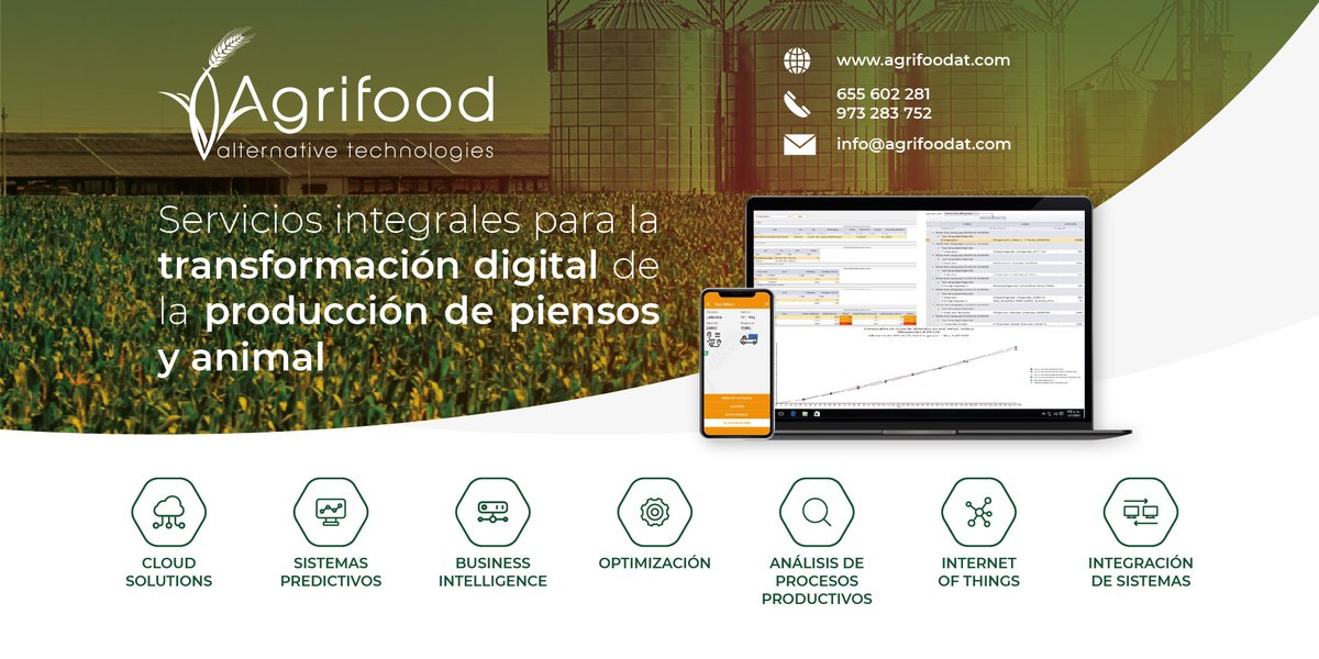 AgrifoodAT's tweet photo. Ayudamos a nuestros clientes a elegir la opción más óptima para su empresa y trabajamos para garantizar un resultado satisfactorio tras la implementación de un proyecto de #TransformaciónDigital. https://t.co/zdxWYzA0hD