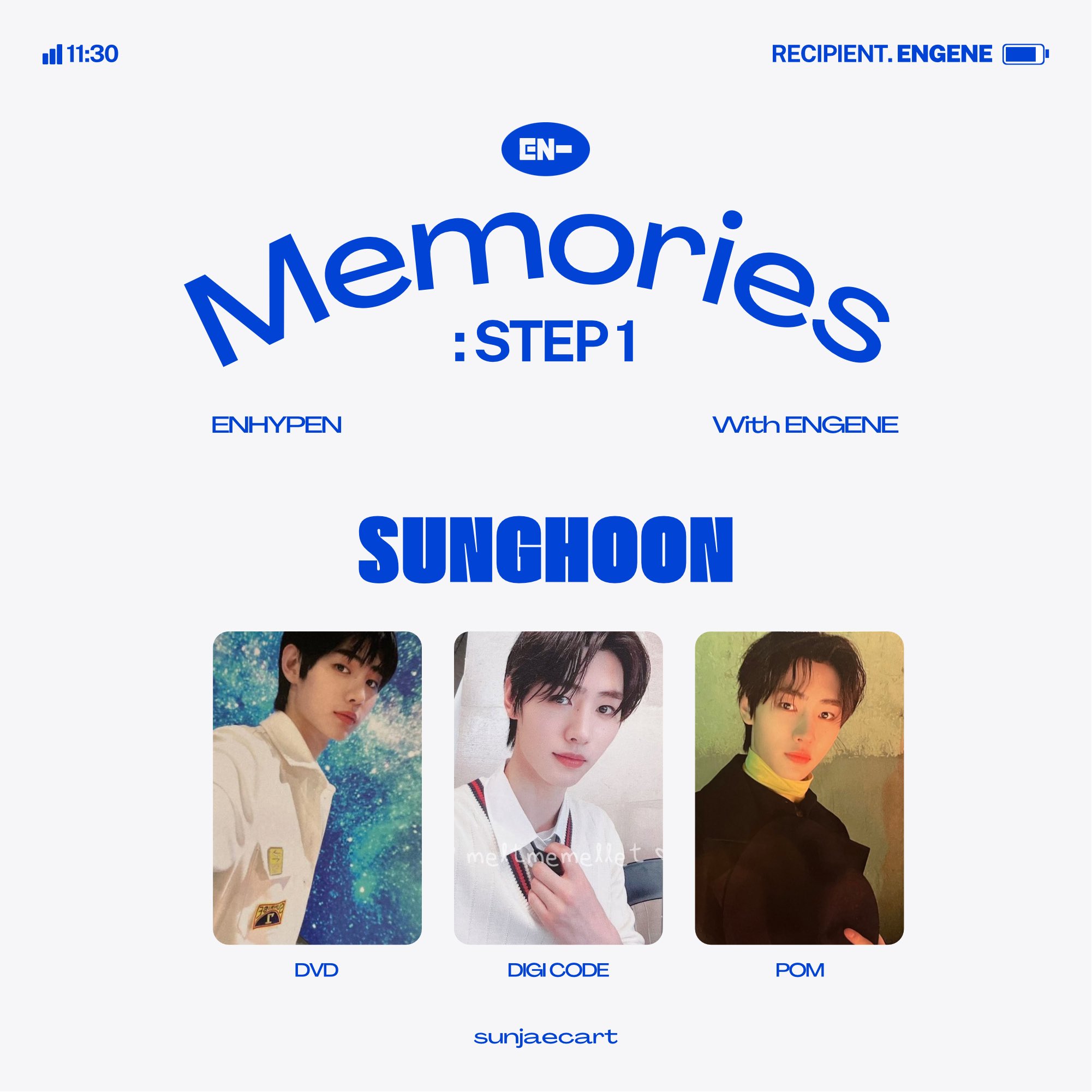 ENHYPEN メモリーズ　Memories STEP1 新品未開封　デジコ ENHYPEN メモリーズ Memories STEP1 新品未開封 デジコ ENHYPEN