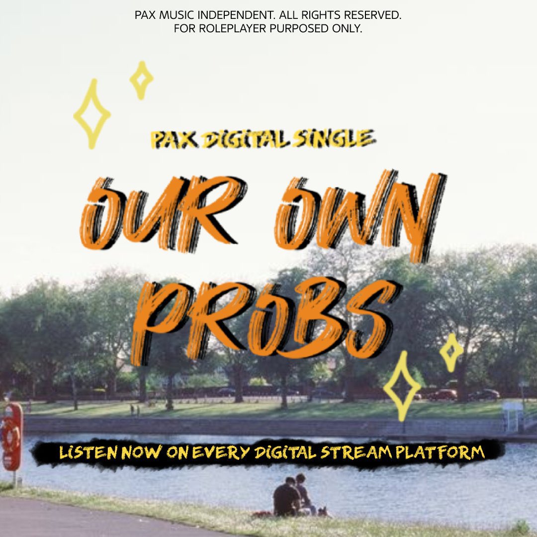paxtonoff's tweet photo. ️️ ️️
️️ ️
️️ ️
          COMING RIGHT TO YOU,

          PAX's 1st Digital Single:
          𝙊𝙐𝙍 𝙊𝙒𝙉 𝙋𝙍𝙊𝘽𝙎.

          Listen now on every digital 
          stream platform!
️️ ️
   ️️ ️
   ️️ ️ https://t.co/5yeSoO3hEs