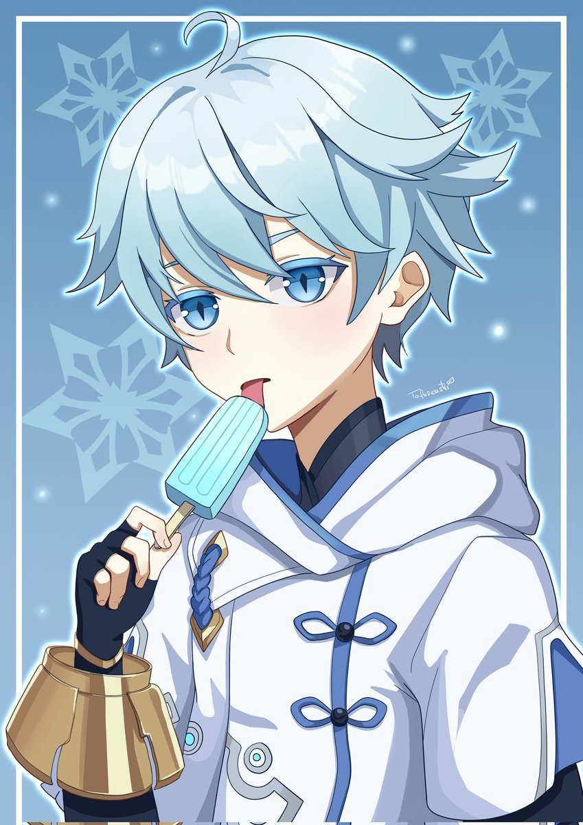 T0UCHOFFRXST's tweet image. "Before the resounding thunder, evil must cower in fear."
Chongyun
18
Gay
Switch (Heavy bottom lean)
Limitless
"On the anniversary of your birth, please accept this gift of a flower, made of ice crystals. I carved it myself."