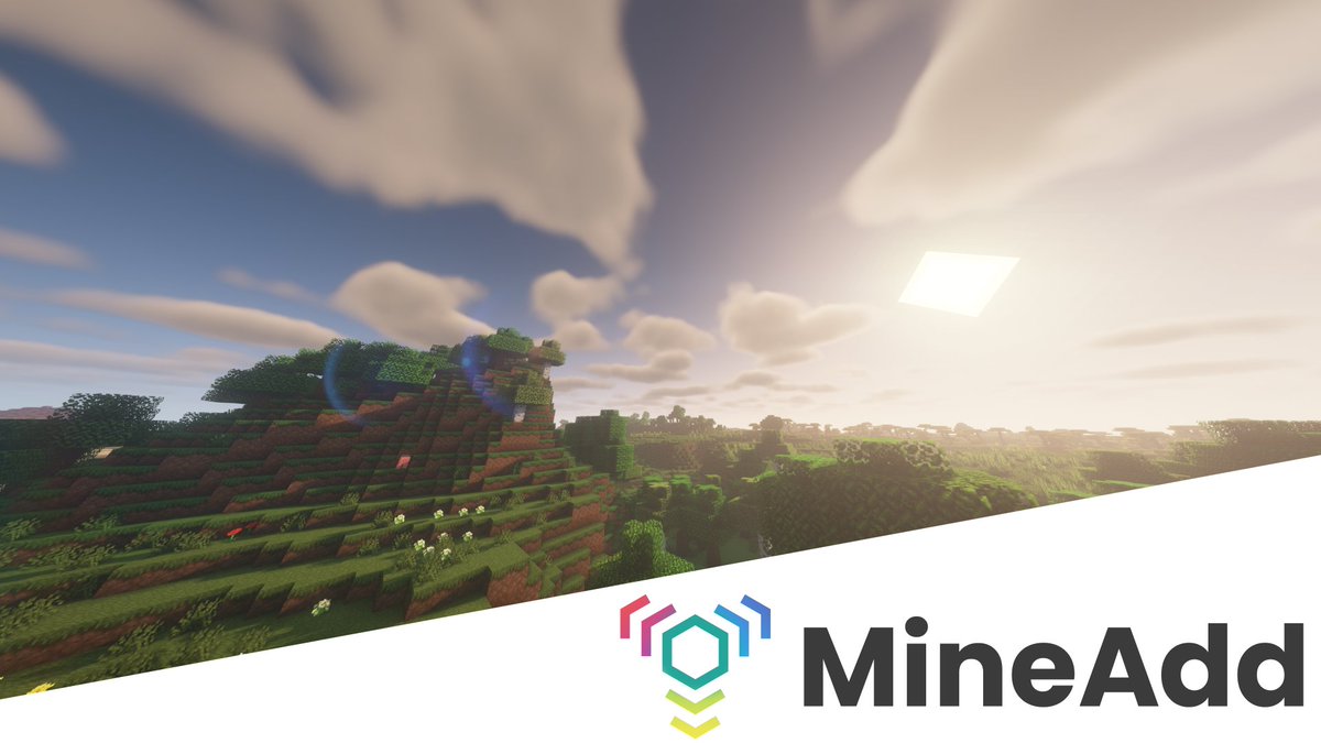 MineAdd's tweet photo. 📣 MineAdd サービスロゴ発表のお知らせ

この度、約20作品の応募の中から、MineAdd運営内で協議した結果、 @ku_rom96 氏のロゴに決定しました！
本当にありがとうございます！

今後もMinecraft界隈の発展のため、運営を続けてまいりますので、今後ともMineAddをよろしくお願いいたします！

#MineAdd https://t.co/Xv3qF6jP4k