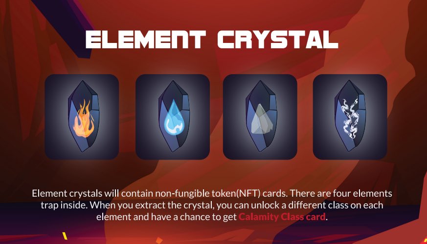 RealELementuM's tweet photo. 💎Element Crystal💎

Element Crystals contains NFT Cards such as:

Calamity Class
Disaster Class
Uncommon Class 
Common Class 

Currently there are 4 types of element Crystals, each Crystal contains all the 4 Classes above. 

#NFT #P2E #XRP #XRPLcommunity  #ELEMENTUM #RELMVERSE https://t.co/hxecyPHmUP