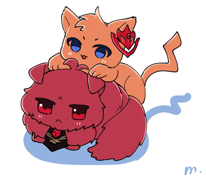 今まで描いたタデ猫的サムシング再掲

#chiluc #タルディル 