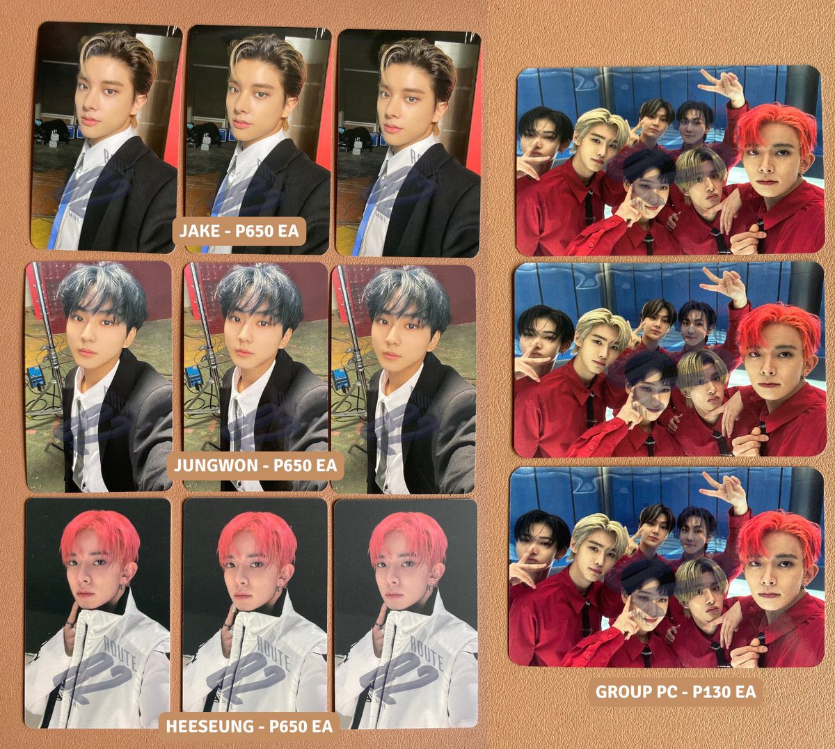 LFB WTS PH | #Route82onhand 

ENHYPEN D:A LD &amp; POB PC 
𓏔 prices can be found below (exclusive of pf,lsf)
𓏔 prio PAYO

mod: sco ggx sdd 
mop: gcash bdo

reply mine + code

t: dimension answer sw ld weverse pob 2nd PO jungwon heeseung jay jake sunghoon sunoo niki specs
