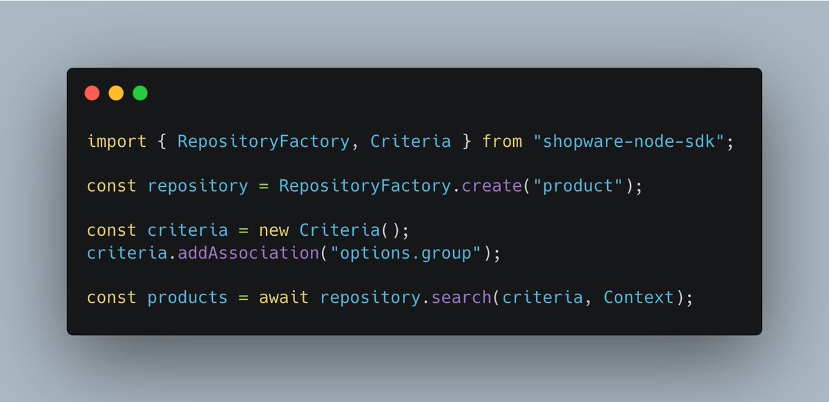 ShapeandShift's tweet image. Here you go 🚀 A node SDK for #shopware that provides an App Authentication and also the DAL syntax. Use Criteria and Repositories to get your data just like you do in #shopware 💙

github.com/Shape-and-Shif…