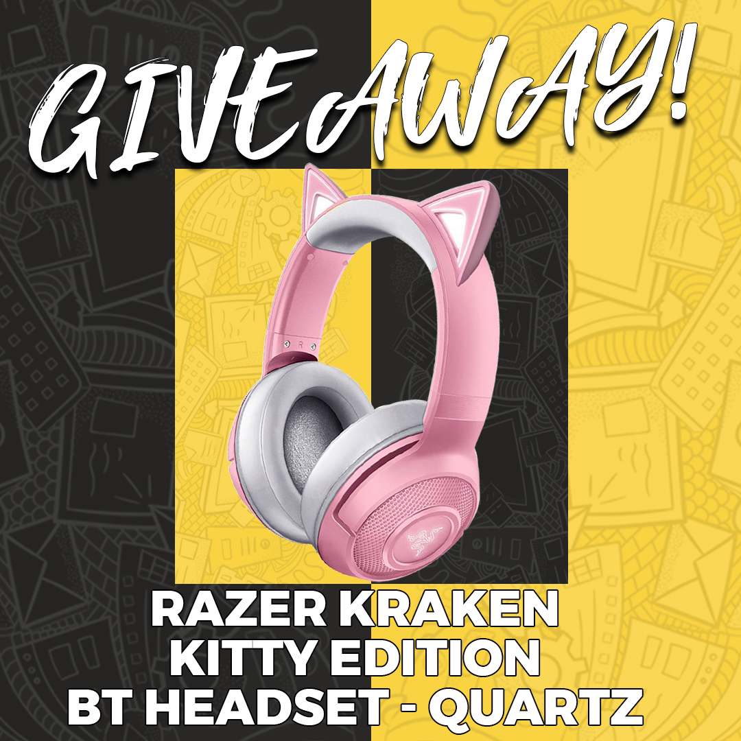 Evetech's tweet photo. Get yourself a Razer Kraken Kitty Edition BT Headset-Quartz.  Make sure to get as many entries as possible to gain yourself the prize ⏳.

Enter the competition in the link below: https://t.co/jm0skzzgSw https://t.co/vwQ0A9AoUS