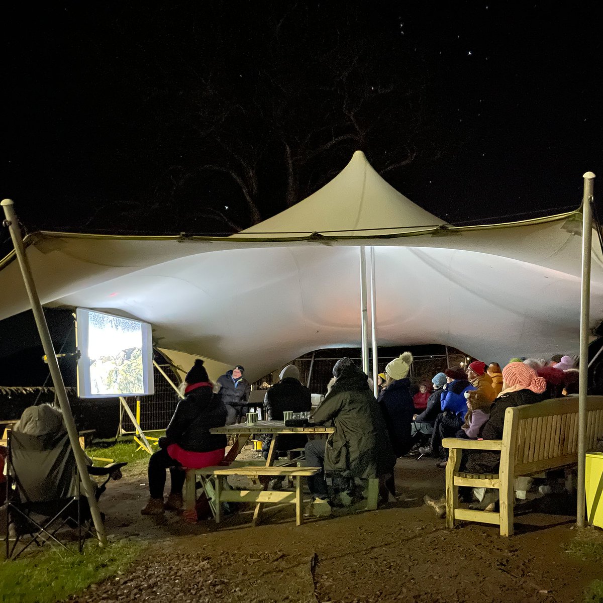OldDairyLowRow's tweet photo. The stars shone during the @yorkshire_dales Dark Skies Festival event @DalesBikeCentre last night!  Images by @paulastroimages were followed by telescope tours of the stars by Reeth Informal Astronomy Group #darkskies #yorkshiredales #stargazing #astronomy #Swaledale https://t.co/BDm49vyF5q