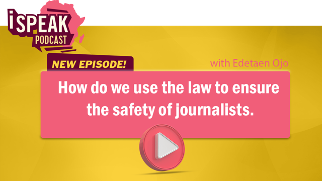 The <a href="/MRA_Nigeria/">Media Rights Agenda</a> director <a href="/EdetOjo/">Edetaen Ojo</a> takes us through how regional and international law can be used to protect the rights of journalists: bit.ly/3HAppd9 <a href="/sulemana/">Sulemana Braimah</a> @fesmediaAfrica <a href="/TabaniMoyo/">Tabani Moyo</a> <a href="/TheMFWA/">Media Foundation for West Africa</a> <a href="/CIMA_Media/">CIMA</a> <a href="/mediadefence/">Media Defence</a> <a href="/MediaGFMD/">Global Forum for Media Development #MediaDev</a> <a href="/MISARegional/">MISA Regional</a> <a href="/IPCng/">Int. Press Centre</a>