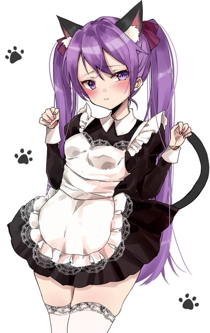 ねこの日メイドかがみん 