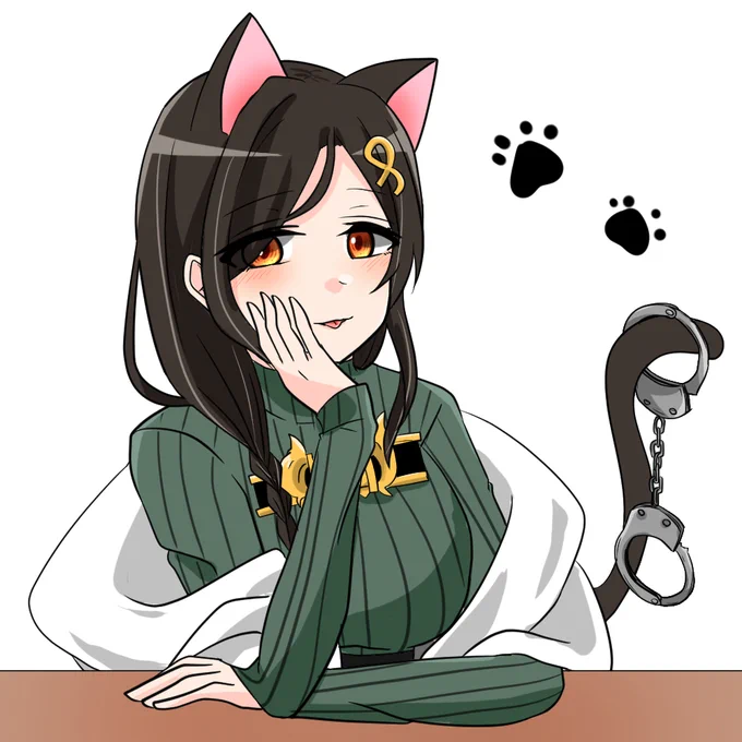 今日は推しの猫耳を描いていい日だと聞いたので!!

#巴絵 