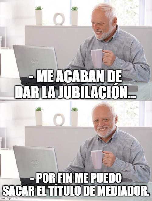 ➡️Nuestro meme sobre #mediación y #resolucióndeconflictos de los viernes tiene ese puntito que a ti te gusta, reconócelo. ¡¡¡Disfrútalo con humor y comparte😂😂😂!!!
<a href="/Institutodepaz/">Instituto de Paz</a> #siempreadelante
👉amediar.info