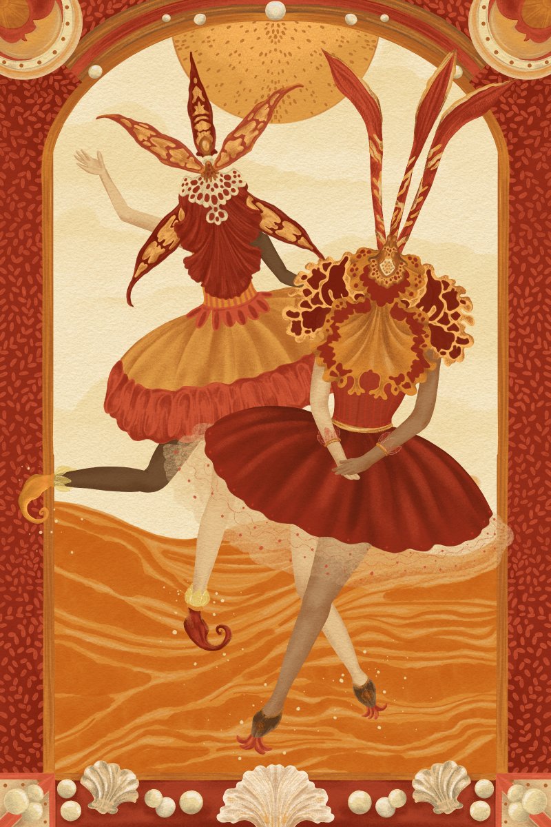 New work listed on <a href="/opensea/">OpenSea</a> ✨

"BALLERINAS" - capture the elegance of ballet alongside the classic, dramatic glamor w/ Psychopsis versteegiana &amp; Brassia caudata as companions.

opensea.io/assets/0x495f9…

RTs are much appreciated! Thank you! ❤️🧡🥺
#NFTs #WomenInNFTs #nftcollectors