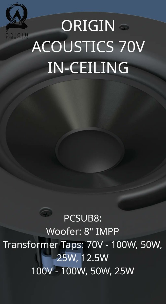 OriginAcoustic1's tweet photo. #originacoustics #cedia #commecial https://t.co/2l75d51EDq