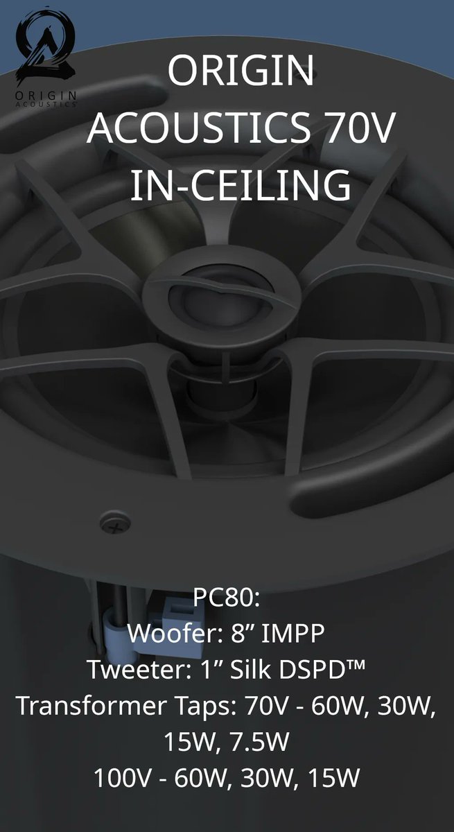 OriginAcoustic1's tweet photo. #originacoustics #cedia #commecial https://t.co/2l75d51EDq