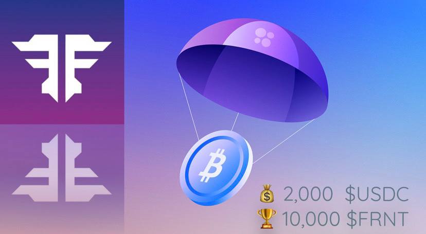 🚀 Airdrop: Final Frontier
💰 Value: $10 $USDC
👥 Referral: 250 $FRNT
📒 Partnership: Krypto Playboy Capital, Kretos Ventures, NextZ Ventures, Macro Chain
📅 End Date: 26th February, 2022

Talk with the Telegram Bot
t.me/FinalFrontierA…

#Airdrop #Crypto #Airdrops #giveaway