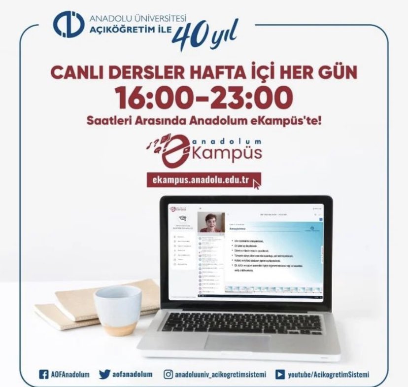 ANADOLU AÖF PAYLAŞIM (@aofuniversitesi) on Twitter photo 