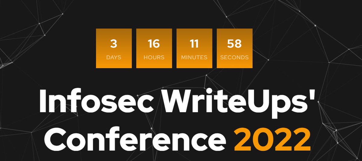 Things are heating up!🔥

Only 3 days left for #IWCon2022. Booked your tickets yet? Check out speakers and reserve your slot today: iwcon.live

#infosec #hacking #bugbounty