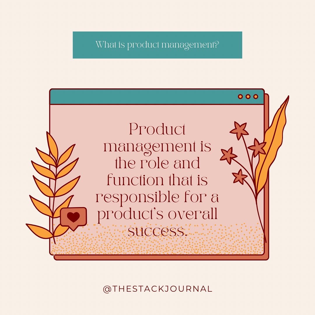 TheStackJournal's tweet photo. Question of the day!
What is product management? π€
SwipeΒ β¬
οΈΒ to read more about product management.
#Productmanagement #womenintech #thestackjournal #tsj #documentwomen https://t.co/RCJ3easA3m
