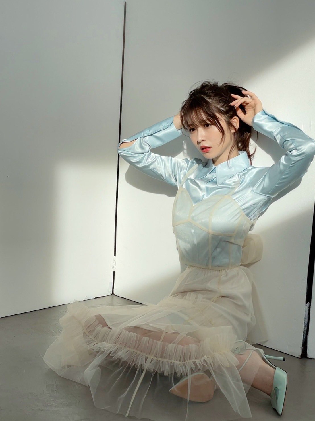 元欅坂46・長濱ねる　Tシャツ（直筆サイン入り）　ホワイト　新品・未使用 41yKfV2Rt2L._UY1000_.jpg