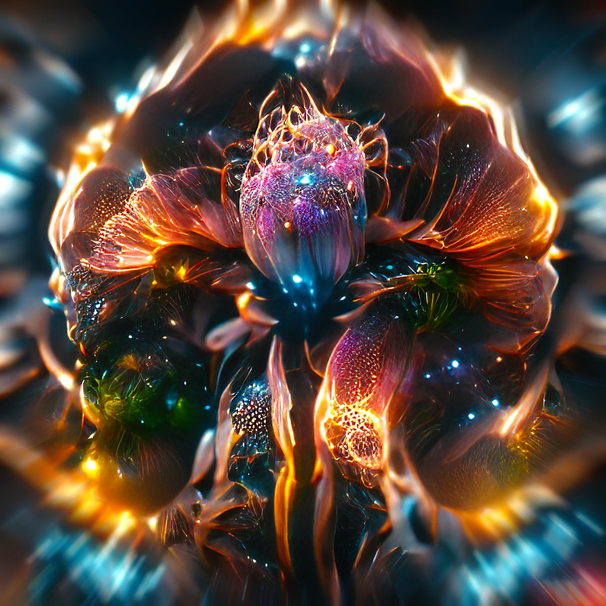 Take a close look at the intricate details of the Thalassa Phoenix Tulip. As these plants grow, they absorb methane and ethane to produce one of the most unique blooms in the solar system.
⬇️🌸⬆️
foundation.app/@Spydenator/ai…

#NFTCommunity #Flowers #NFTLiverpool