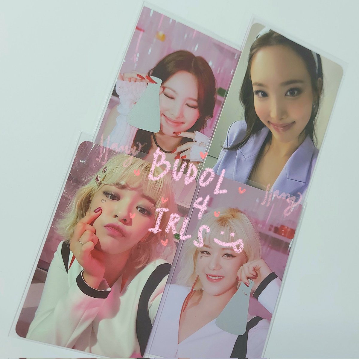 jjanghaul's tweet photo. 📦💋 ⨾ 𓏔 happy mail  ⨾ 📬 #jarrivals 
feb 22 2022  

WAAAAAAAH ty ty so muchie tlg beh for offering me this set :'( finally chae dila haver na akez :P 2yeon pcs for my irls na nananahimik pero napagastos >__< ty saur muchie sa pa toploader!!!!! 

— #fromkdym 🧾  @kdymails https://t.co/xkQ4YxgiqB