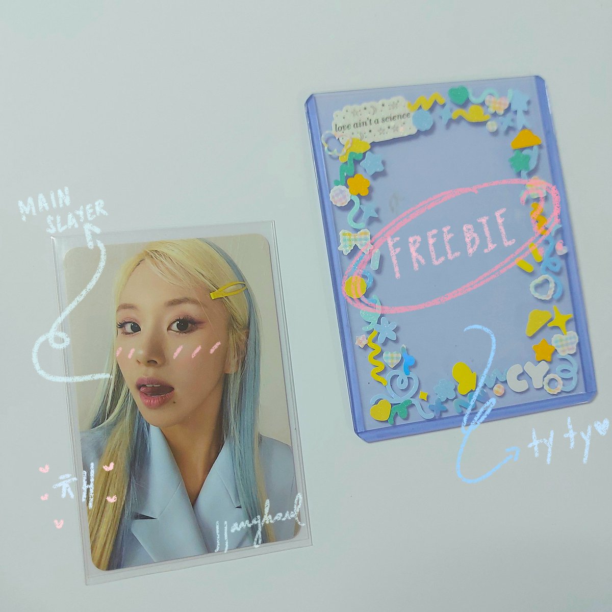 jjanghaul's tweet photo. 📦💋 ⨾ 𓏔 happy mail  ⨾ 📬 #jarrivals 
feb 22 2022  

WAAAAAAAH ty ty so muchie tlg beh for offering me this set :'( finally chae dila haver na akez :P 2yeon pcs for my irls na nananahimik pero napagastos >__< ty saur muchie sa pa toploader!!!!! 

— #fromkdym 🧾  @kdymails https://t.co/xkQ4YxgiqB