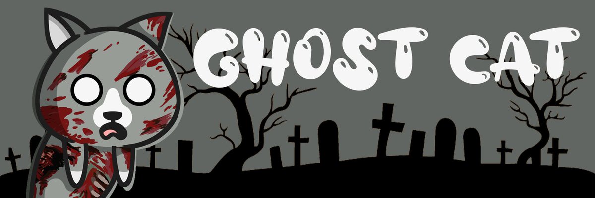 GhostCatNFT's tweet photo. We got some fresh Twitter #banners for you guys! Feel free to rep the Ghost Cats and tag us if you do 🐱 

#GhostCat #NFTCommunity #NFTLaunch #NFTProject https://t.co/HKJCamcONC