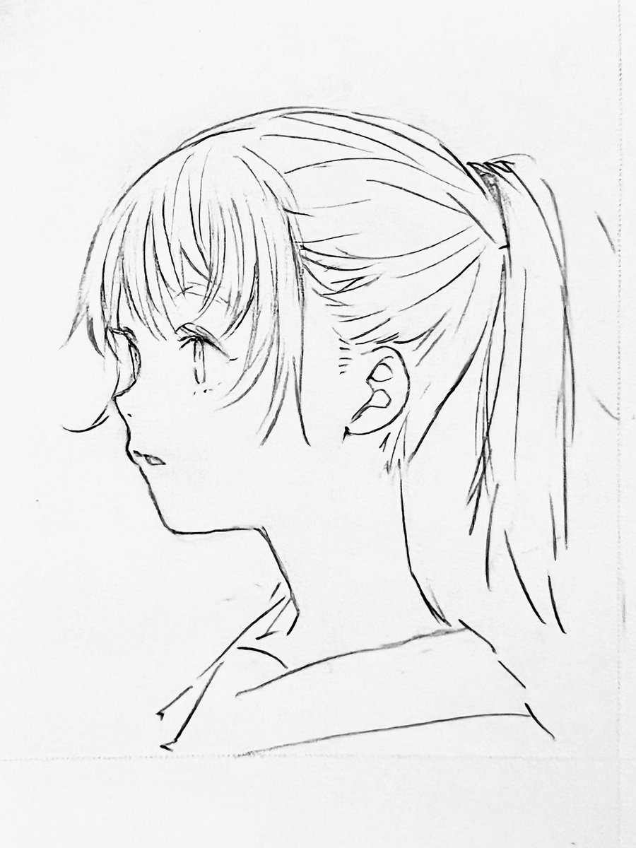 A little during lunch break_✍Drawing 