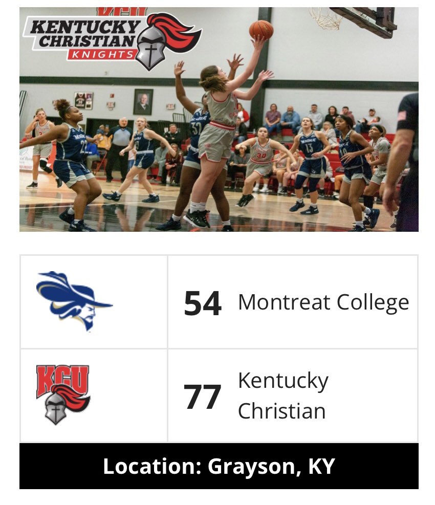 Lady Knights headed to next round of AAC tournament in Kingsport, TN!!