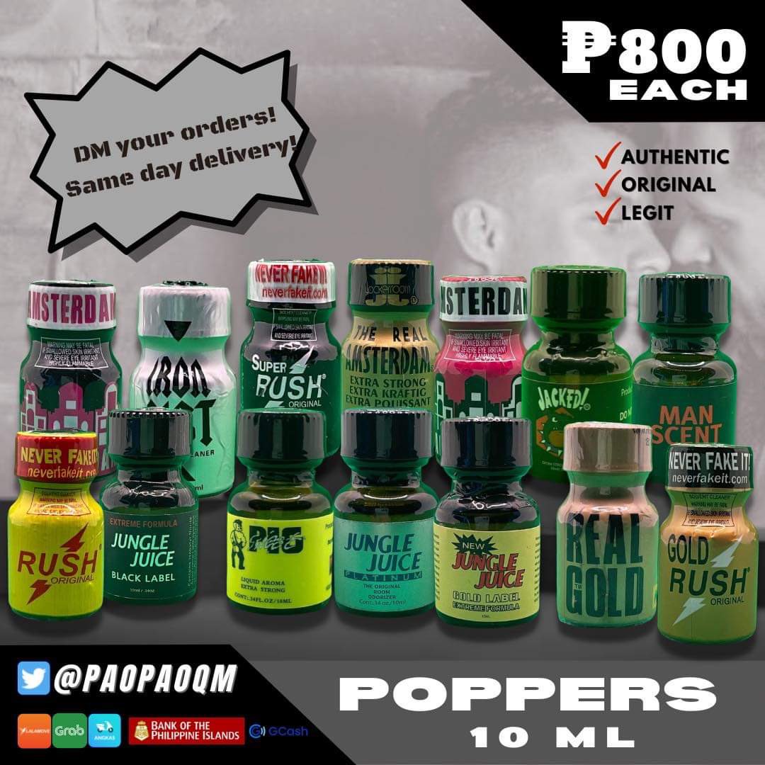 Paolo M on X: OUR BEST SELLERS ARE BACK ON STOCK!!!! 😎😎😎 Avail our  newest batch of your favorite poppers in 10ml!!❤️ 10ML - Php 800.00 ORDER  YOURS NOW!!! 💯💯💯 #PoppersManila #poppersph #