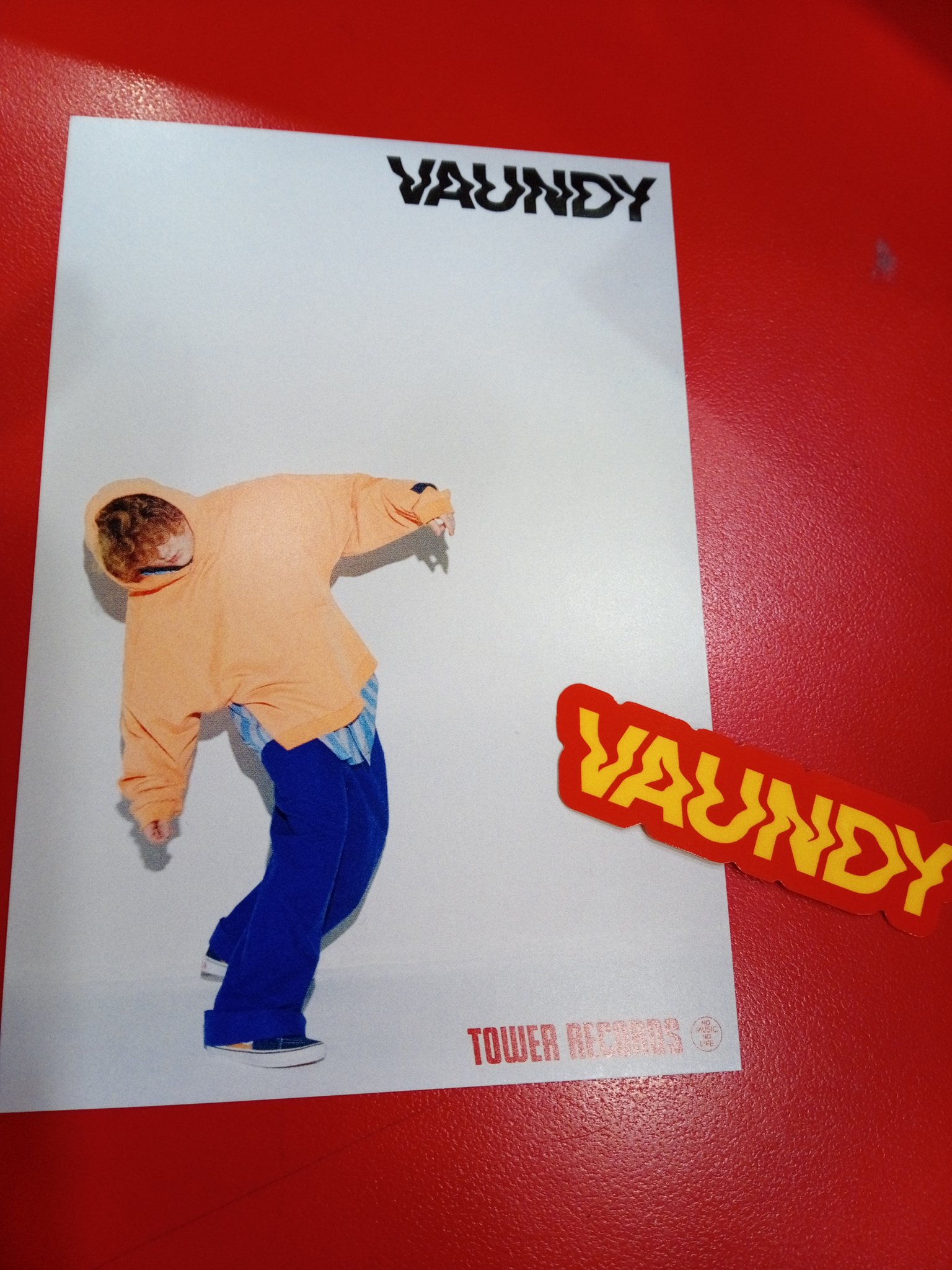 vaundy タワーレコード コラボポスター