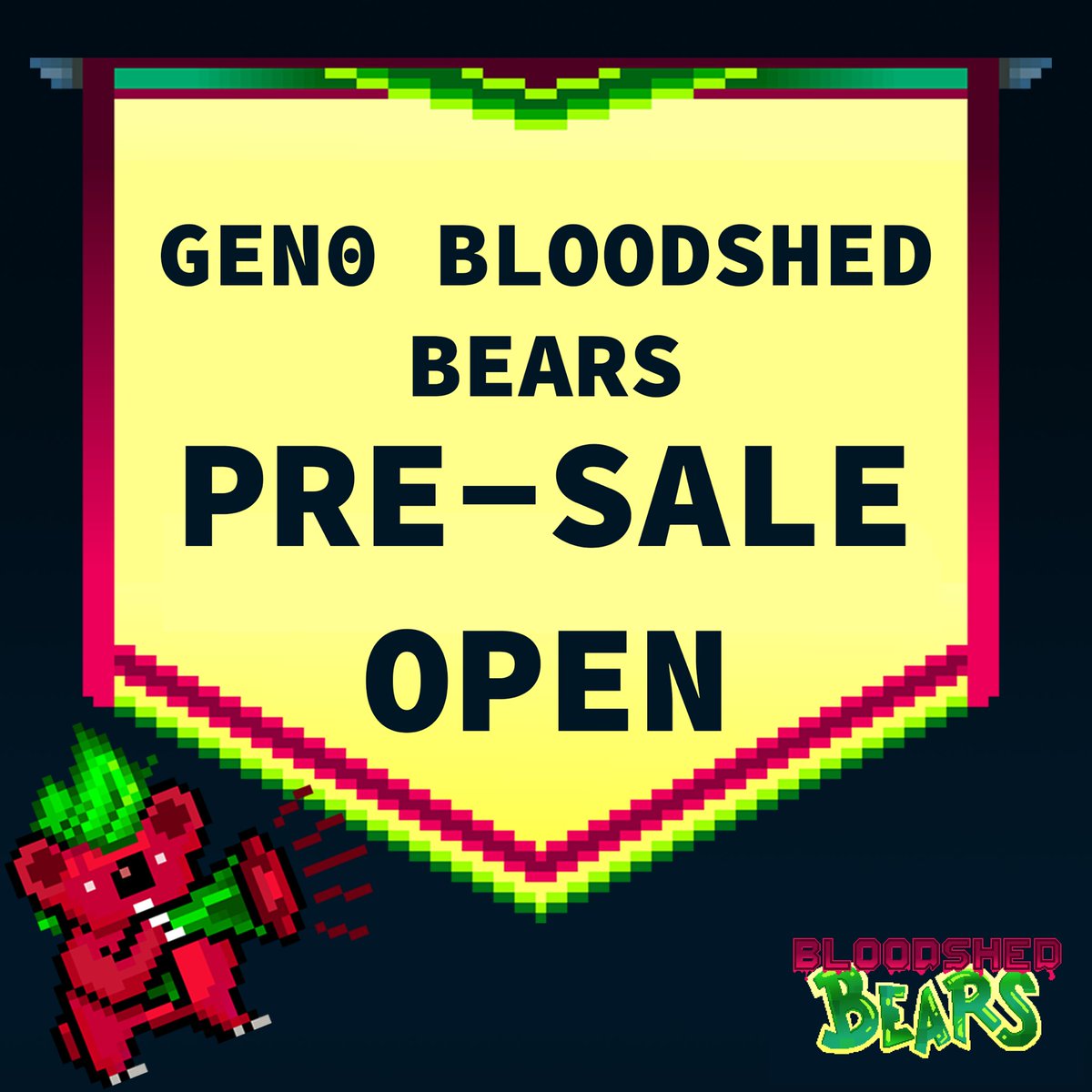 bloodshedbears's tweet photo. ALL WL HOLDERS ARE NOW LIVE TO MINT! #Gen0Bears 🐻🩸⚔️ https://t.co/sE6mu7TBBe