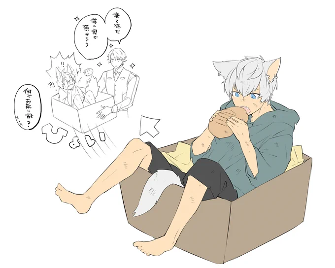 ねこの日らくがき 