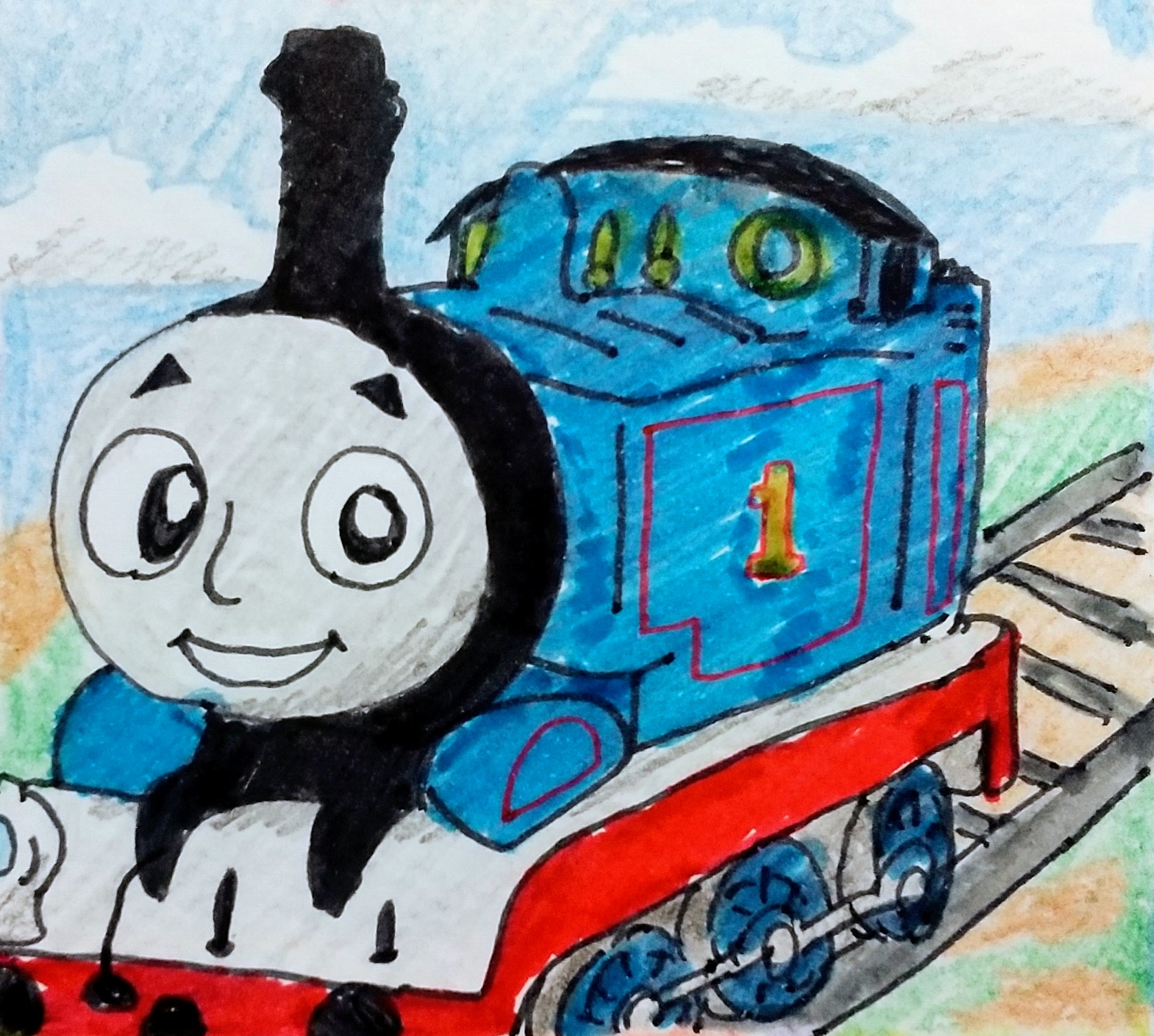 Axel きかんしゃトーマス トーマス イラスト イラスト好きと繋がりたい 絵描きさんと繋がりたい 絵描きさんと仲良くなりたい Illustraion Illust T Co S8gh1nwntg Twitter