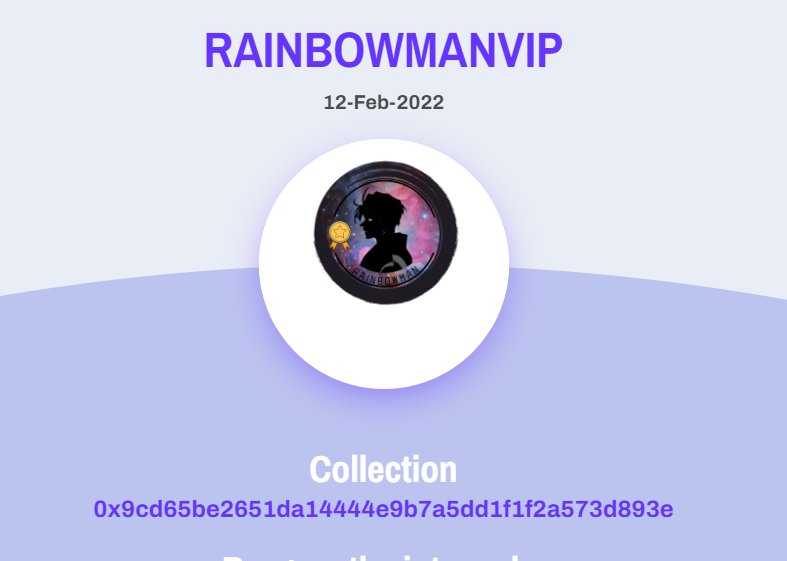 lyb7111's tweet photo. Look at my RAINBOWMANVIP POAP NFT! https://t.co/VazAhNlVhy