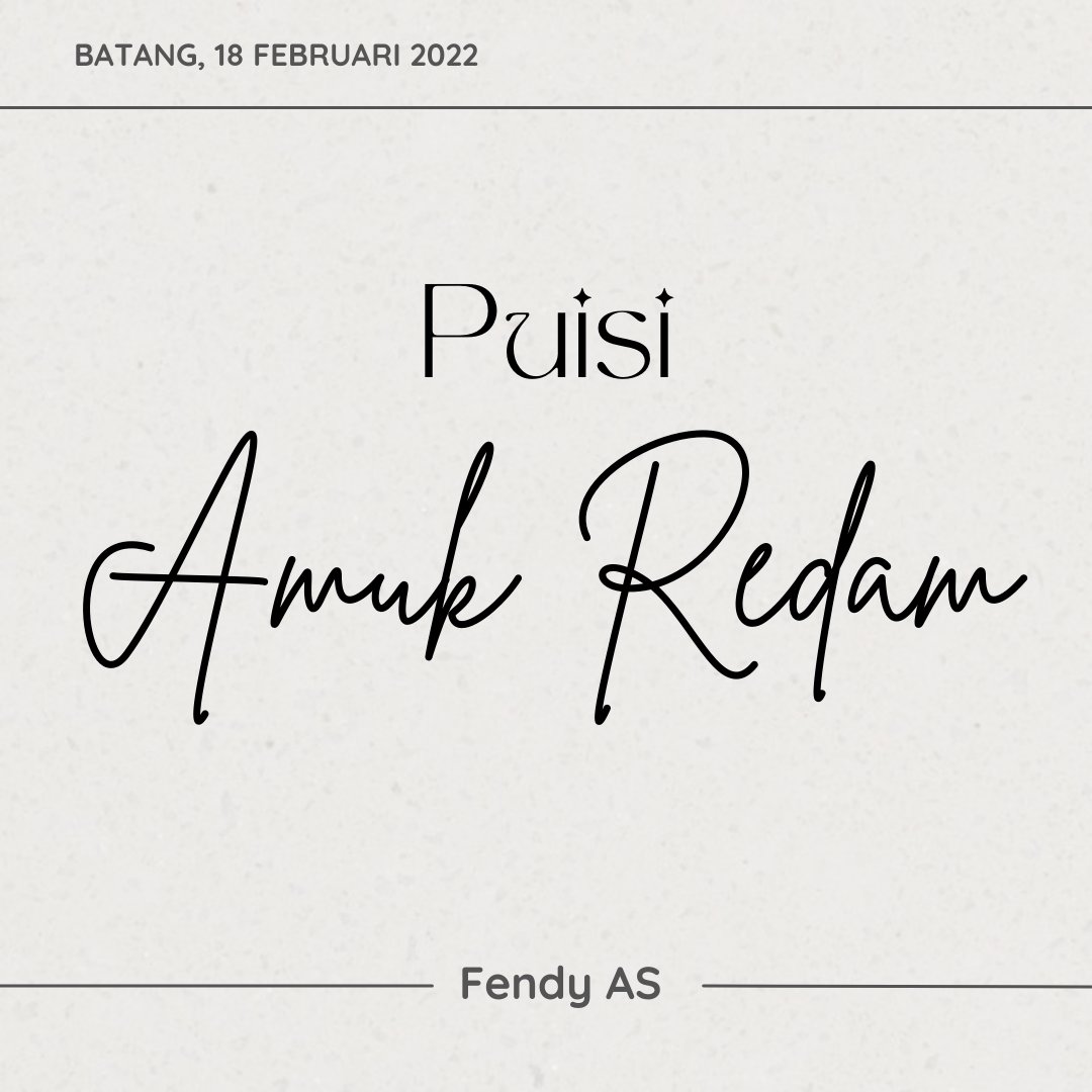 creatipus's tweet photo. Disisi lain tertawa gelak..
Tangan setan yang mencongkak...
Tepis hati nurani...
Alibi menggema... atas nama harga diri...

Hilangkan jiwa tak berdosa...
Pada akhirnya semua tak berdaya...
Tersaji pilu... menghamba... pada kemurkaan...
Telan kegetiran.. yang tiada berkesudahan... https://t.co/KFRKNO4IDJ